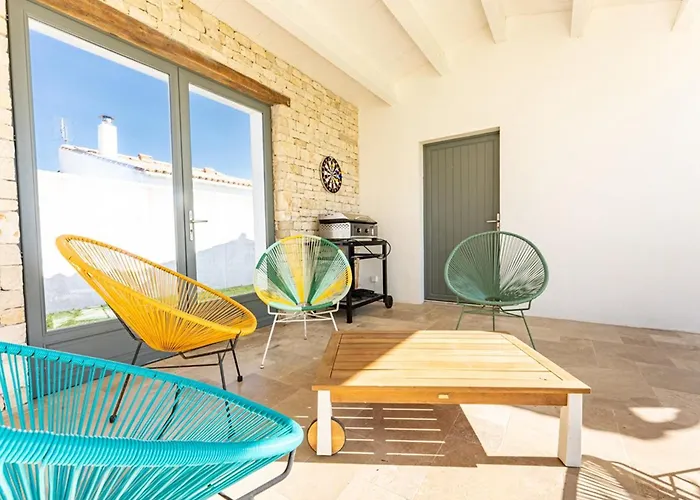 Maison Spacieuse Pour 8 Pers. Proche De La - Fr-1-835-23 度假居 圣马丹德雷