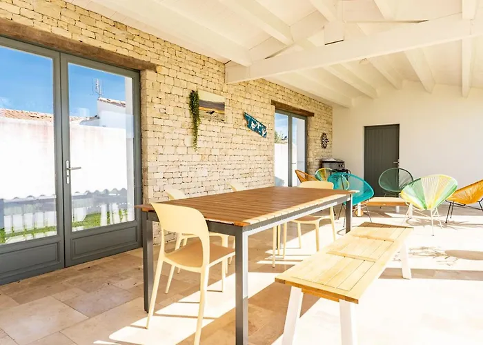 Maison Spacieuse Pour 8 Pers. Proche De La - Fr-1-835-23 * 圣马丹德雷